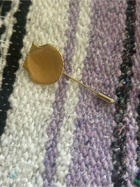 Vintage Enamel Shell Hatpin